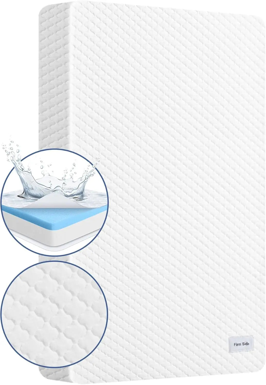 100% Breathable Crib Mattress, Foam