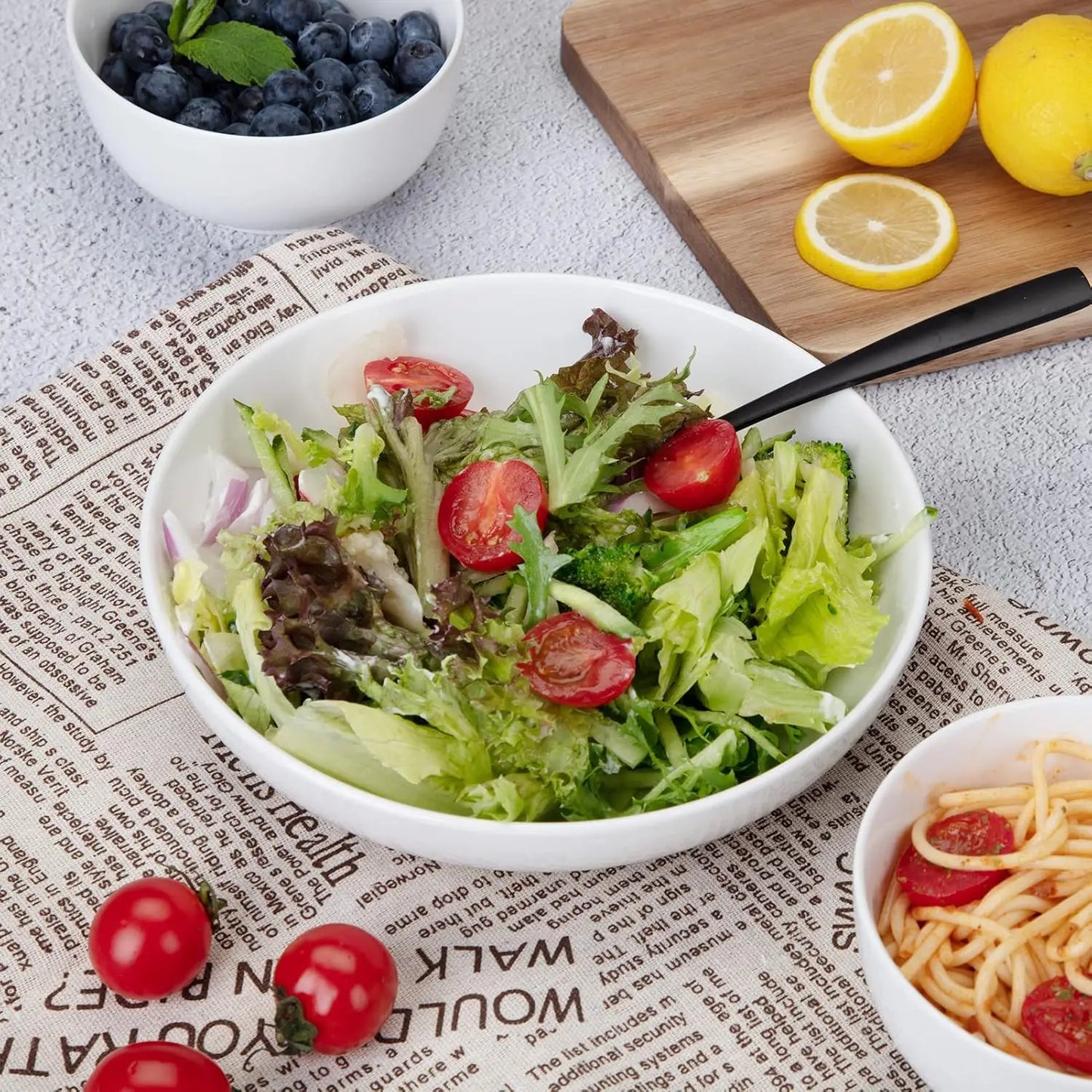 Porcelain Pasta Bowls