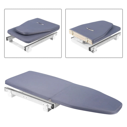 Foldable Ironing Board, Push-Pull Sturdy Metal Frame