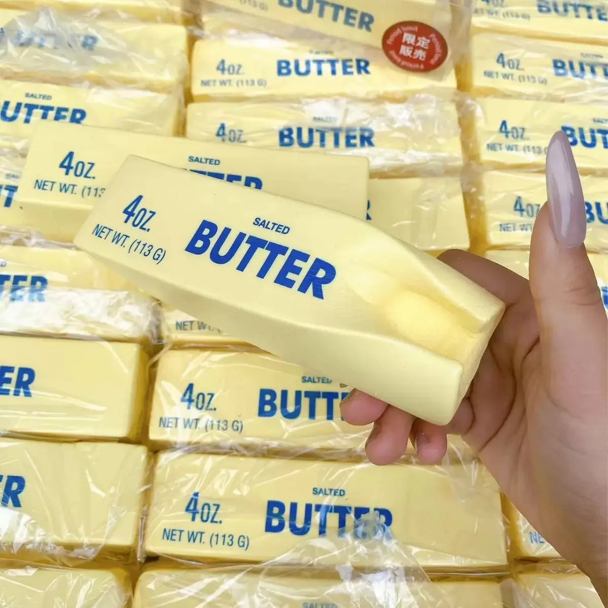 Squishy Super Big Butter Stick Slow Rising Fidget Toy