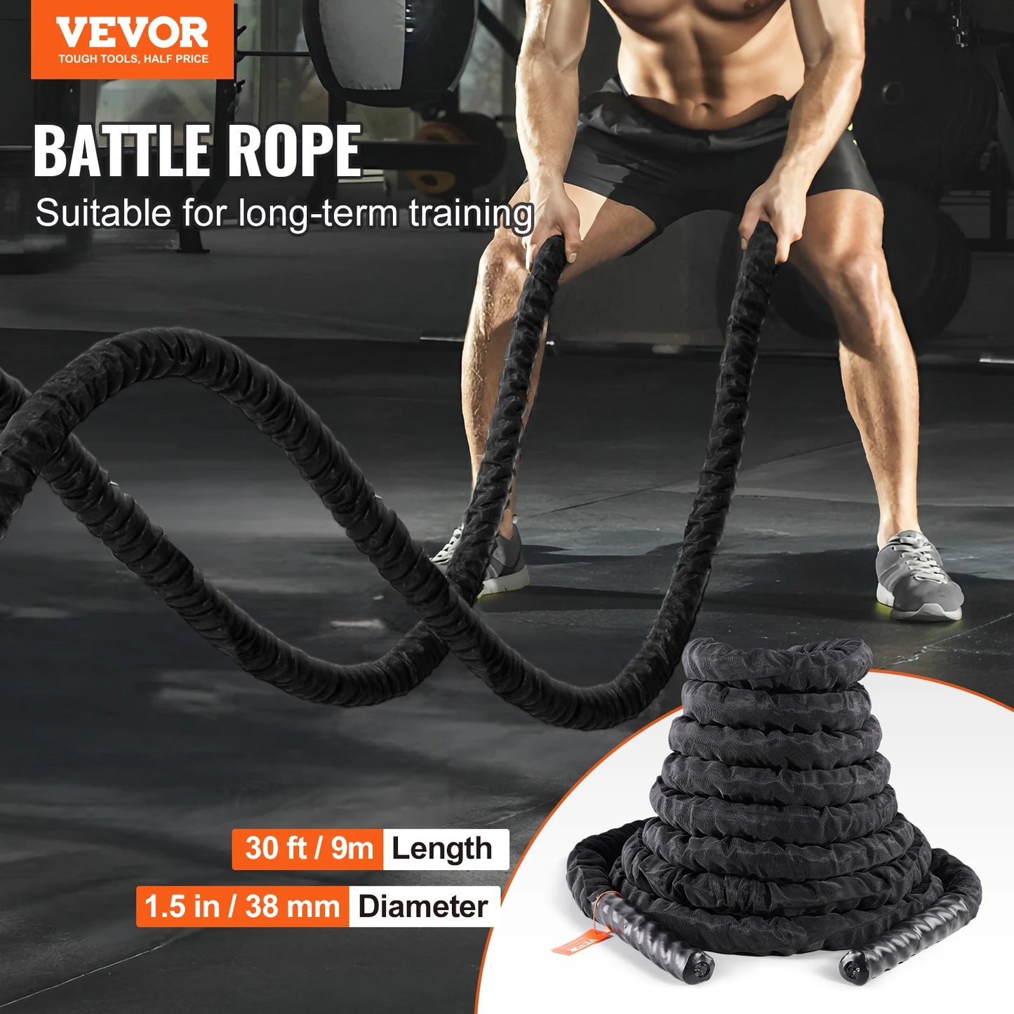 SucceBuy Battle Heavy Weighted Pull Rope