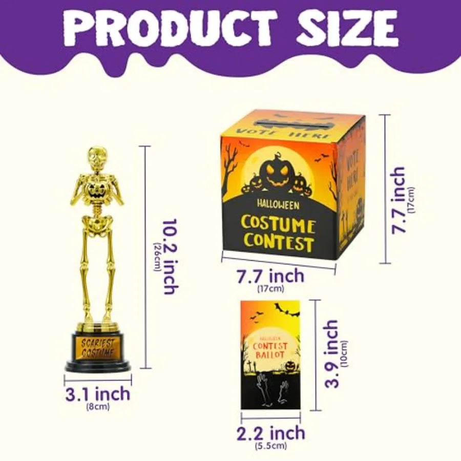Halloween Costume Contest Ballot Box Set