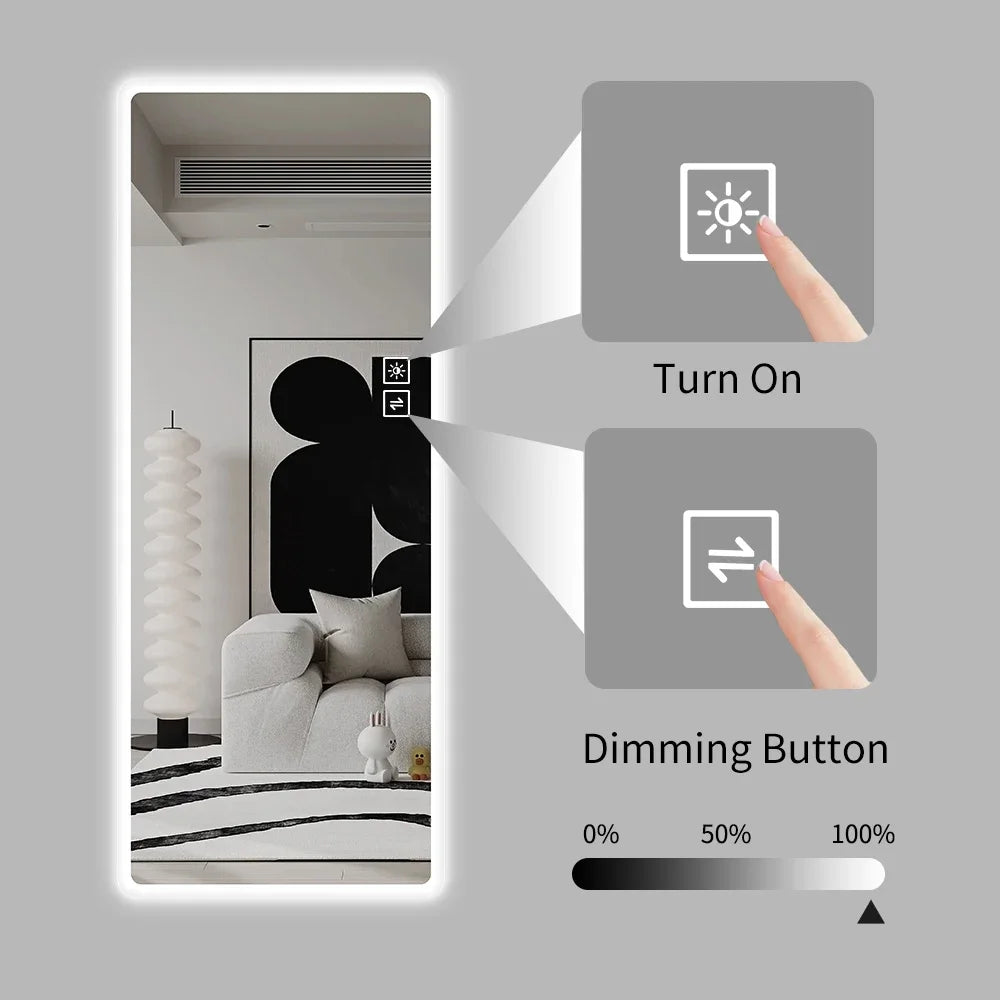Full Length Body Mirror LED