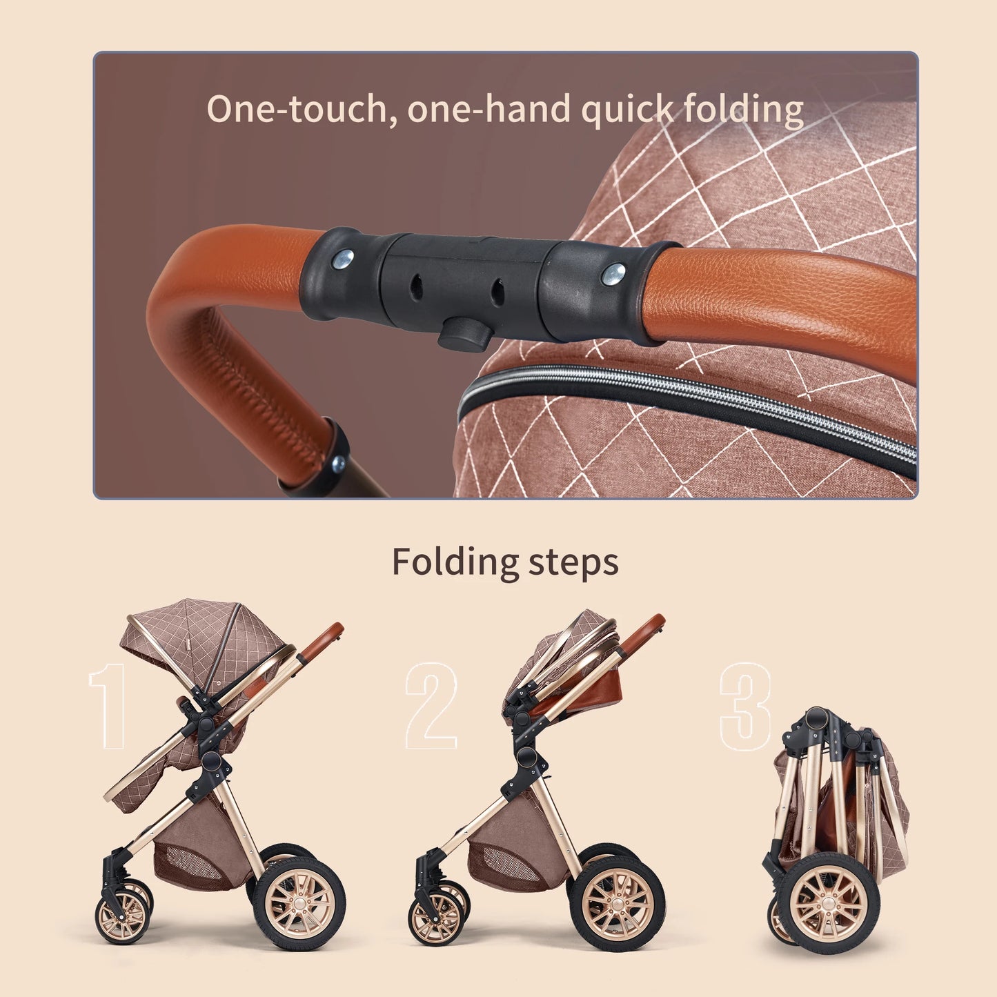 Premium 3-in-1 Baby Travel System