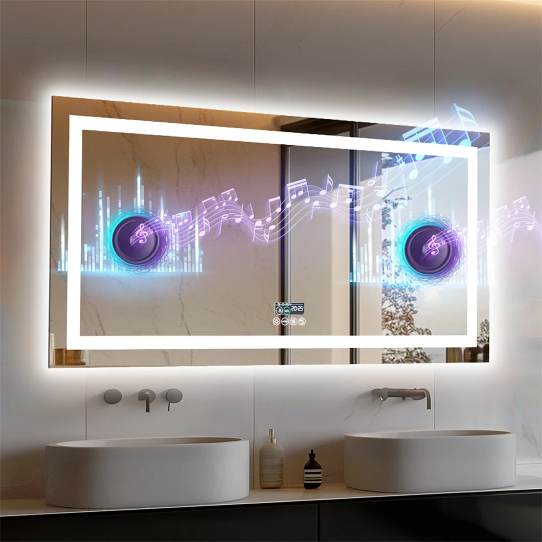 LED Vanity Mirror With Bluetooth