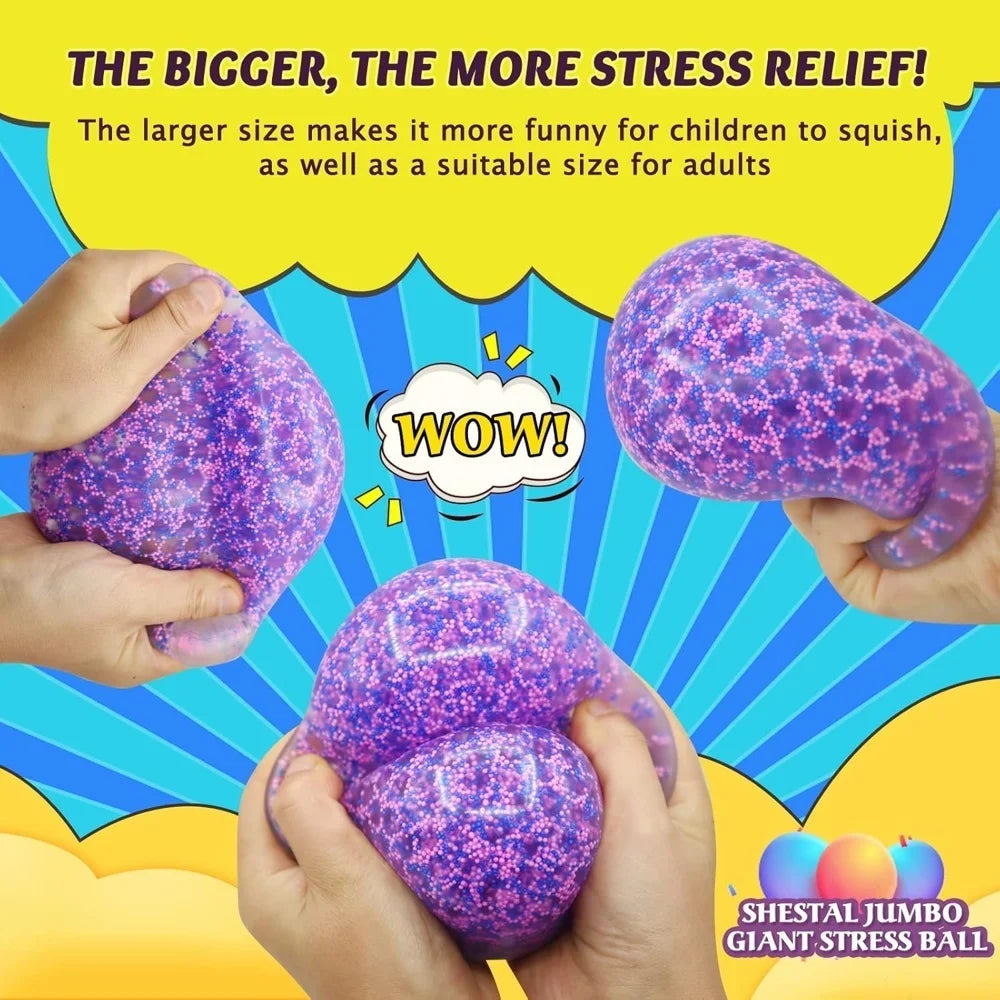 Jumbo NeeDoh Squishy Ball Large Hand Squeezer