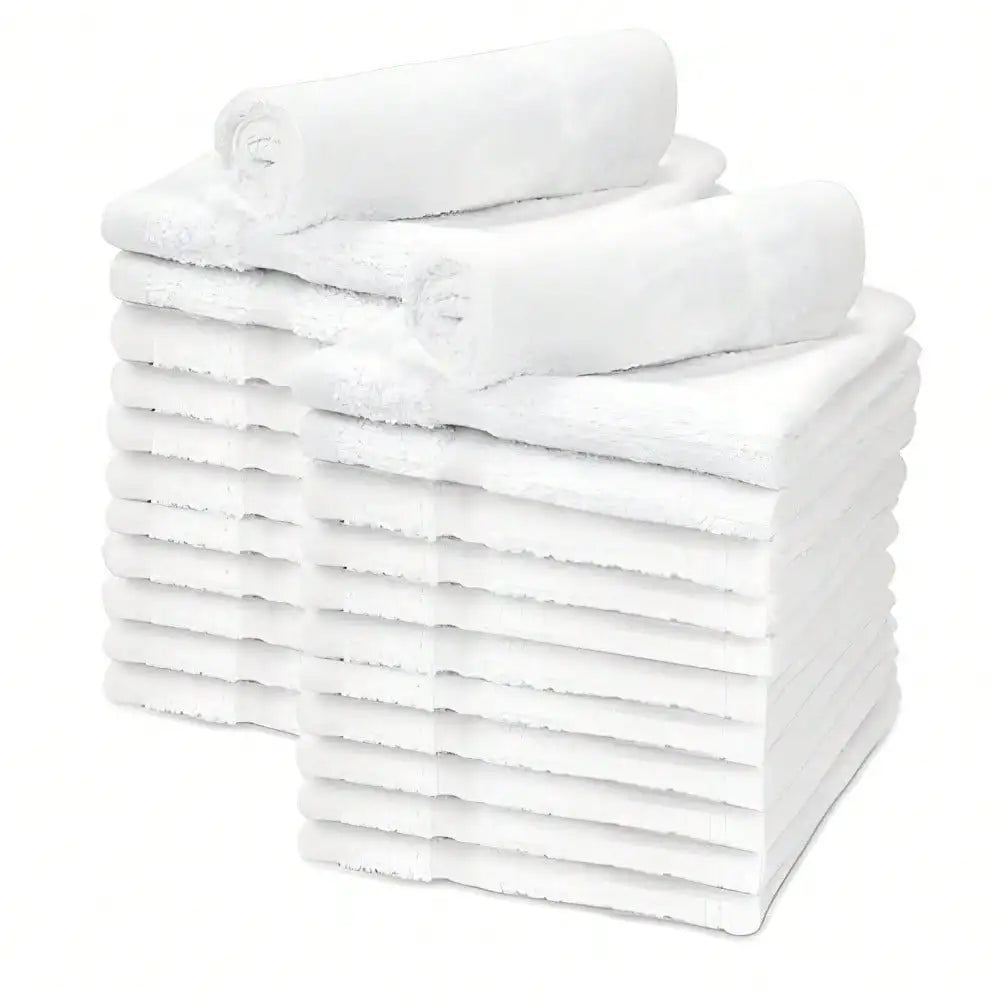 White Wash Cloth 100% Cotton
