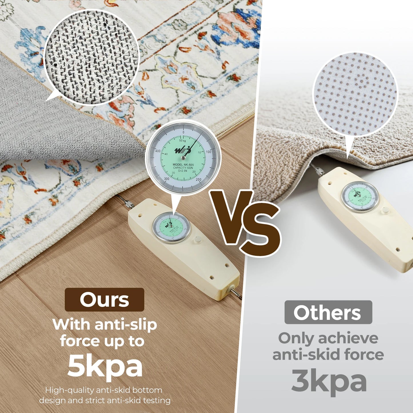 Luxury High-End Camel-Colored Carpet