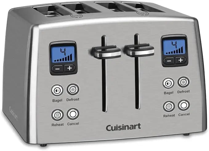 4-Slice Toaster, Stainless Steel