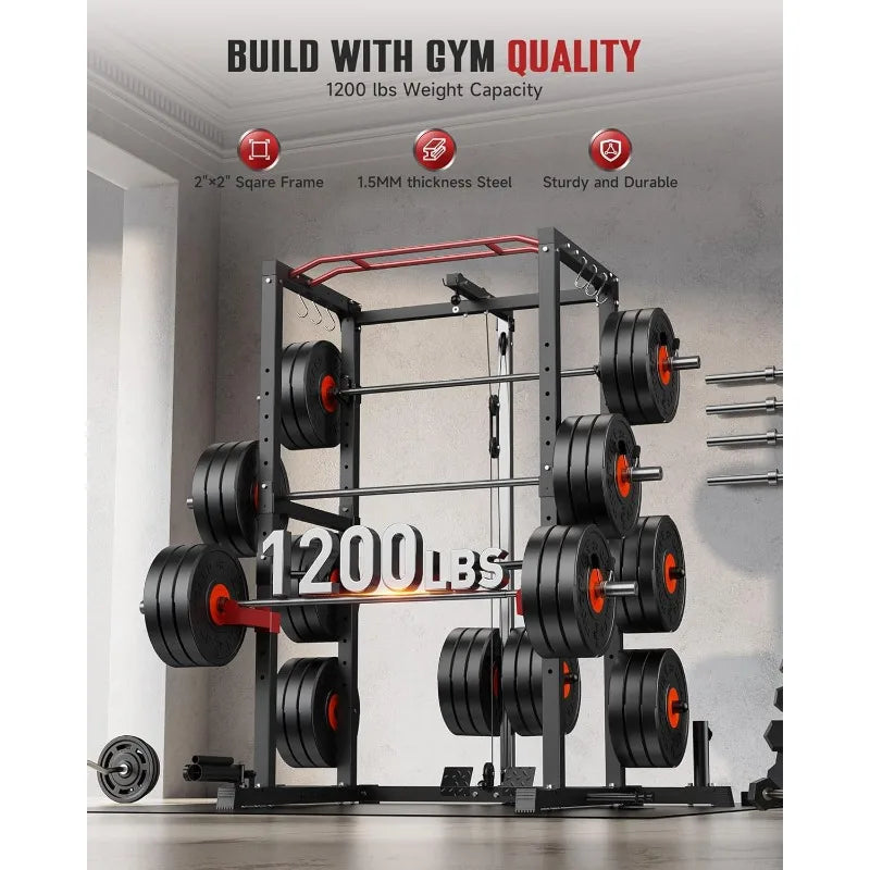 Sportsroyals Power Cage Multi-Function Power Rack