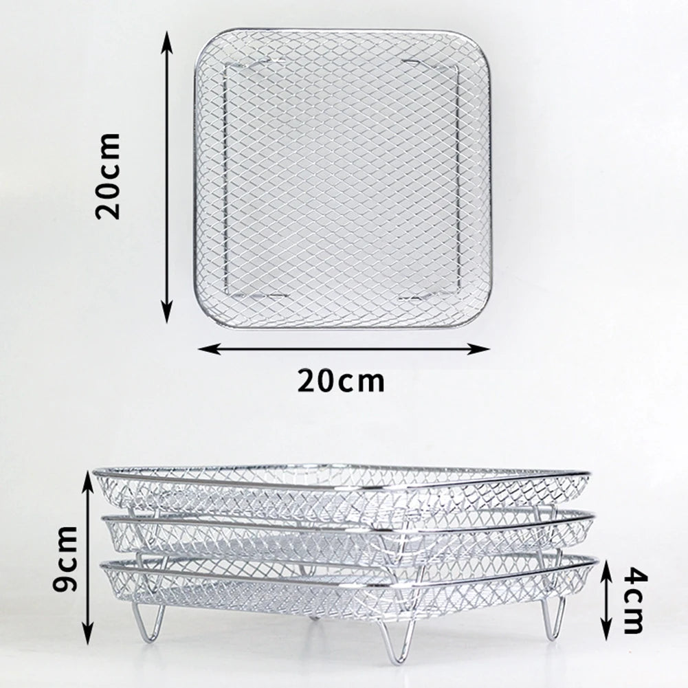 Air Fryer Rack / Grilling Rack / Mesh Grill Basket
