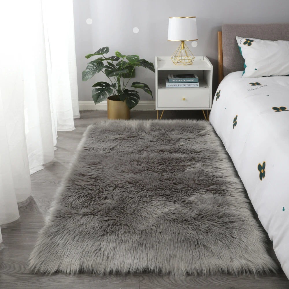 Ultra Soft Fluffy Faux Rug
