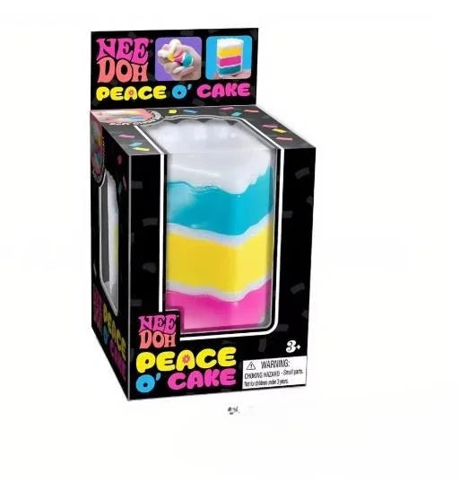 NeeDoh PEACE O' CAKE Squishy Toy