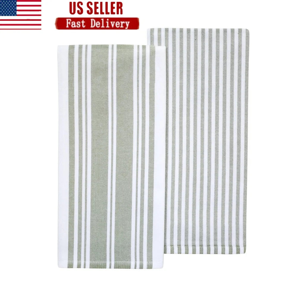 Absorbent Kitchen Towels Set Of 2