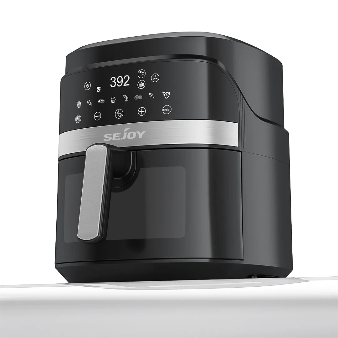 Air fryer 8-in-1,6L Electric Hot fryer Oven Oilless Meals