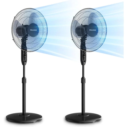 Oscillating Pedestal Standing Fan With Remote Control