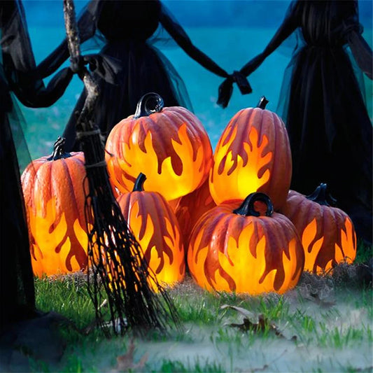 Halloween Pumpkin Lantern Set