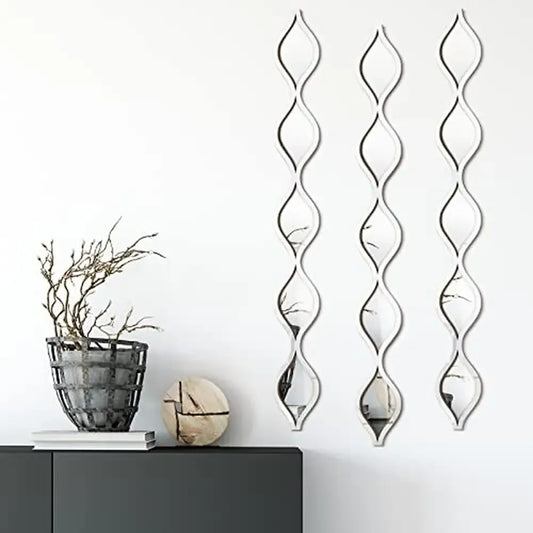 Teardrop Mirror Wall Decor 3 Pieces