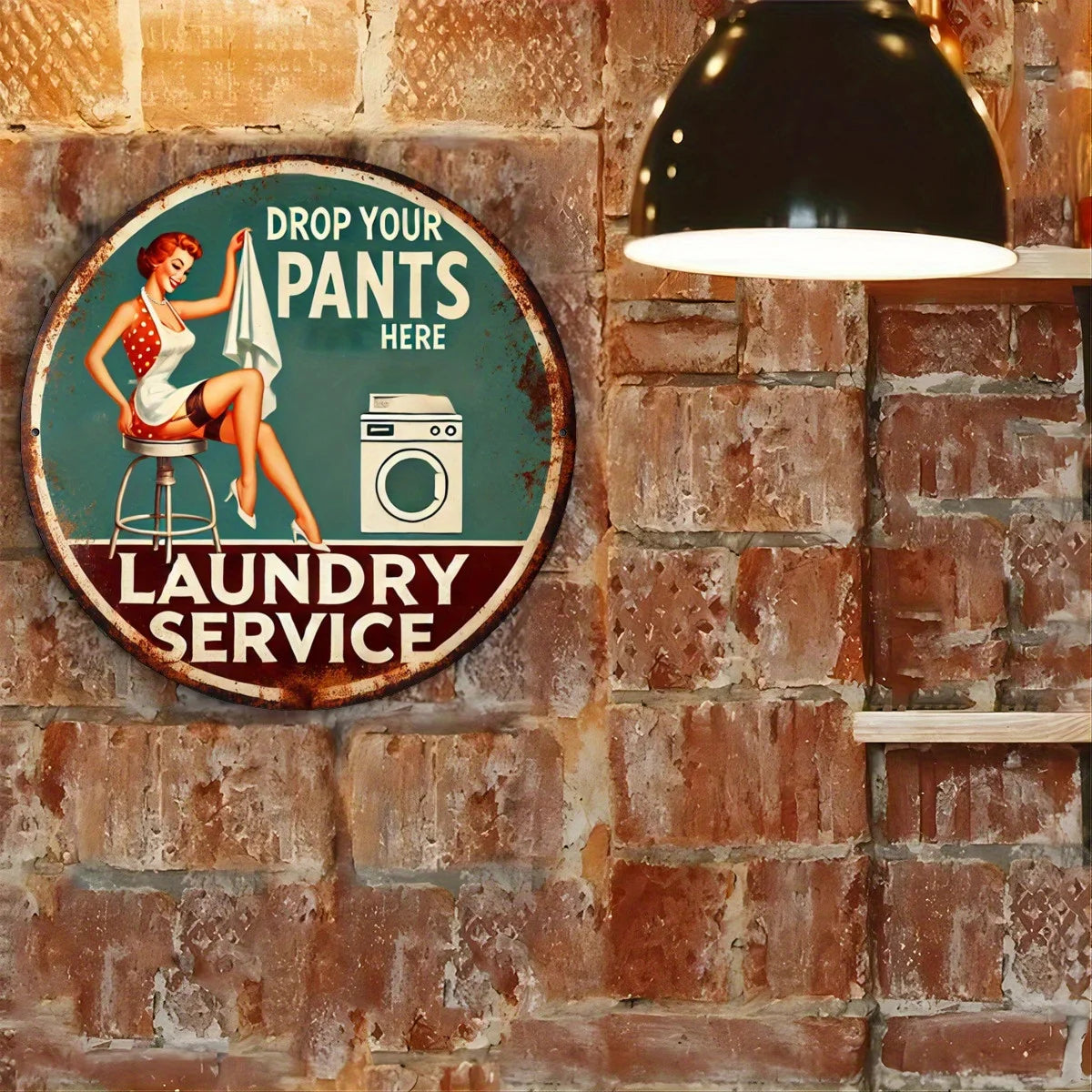 Rust-Proof  Wall Art For Laundry Room