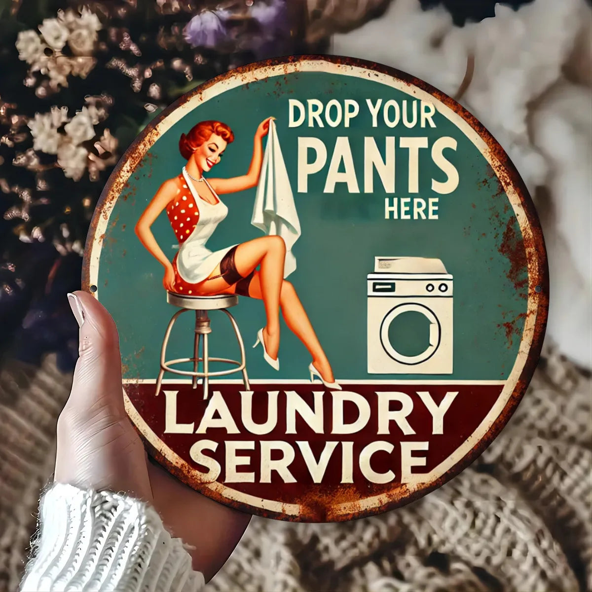 Rust-Proof  Wall Art For Laundry Room