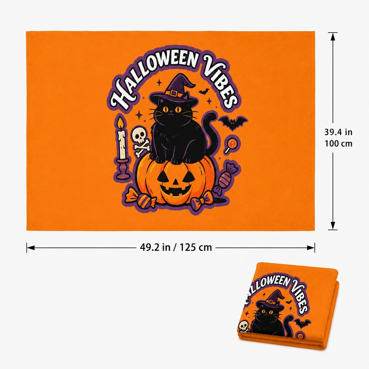60 x 50 Inch, Soft Lightweight Cozy Throw