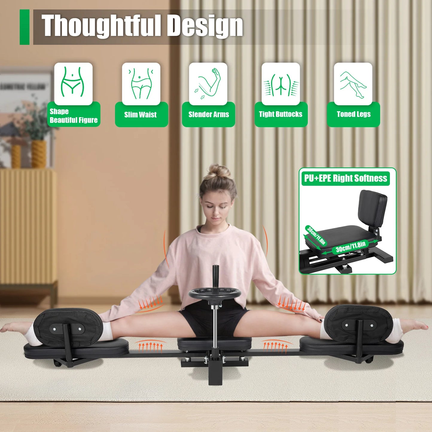 Heavy Duty Leg Stretcher Machine For Yoga