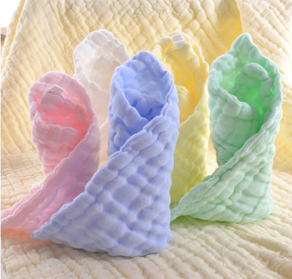 Washcloths - Natural Cotton Baby Towels
