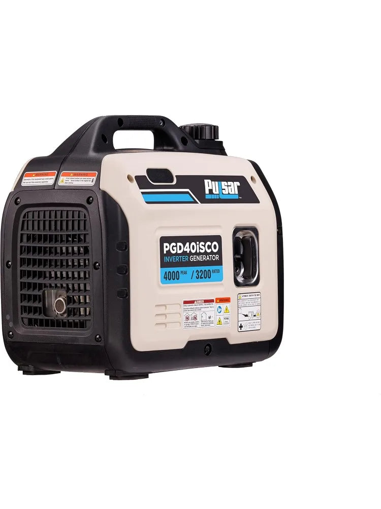 Ultra Light Quiet 4000W Portable Gas Inverter Generator