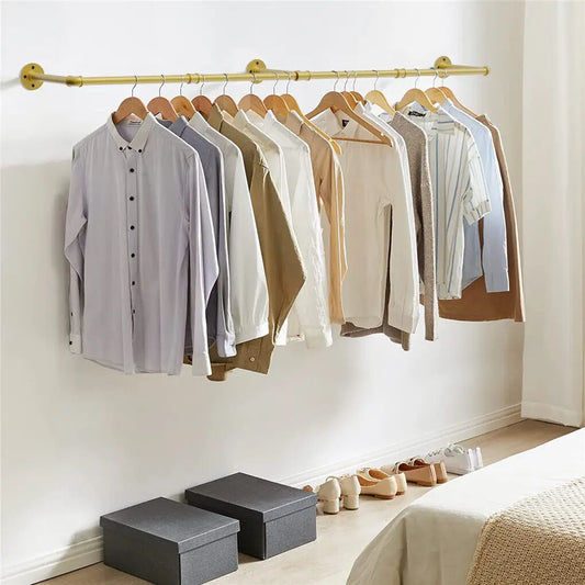 Wall Mounted Garment Hanging Rod