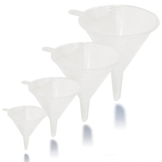 Durable, Non-Toxic, Food-Grade Plastic Funnel Set
