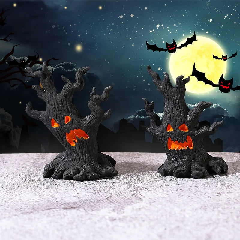 Halloween ghost wooden decorations