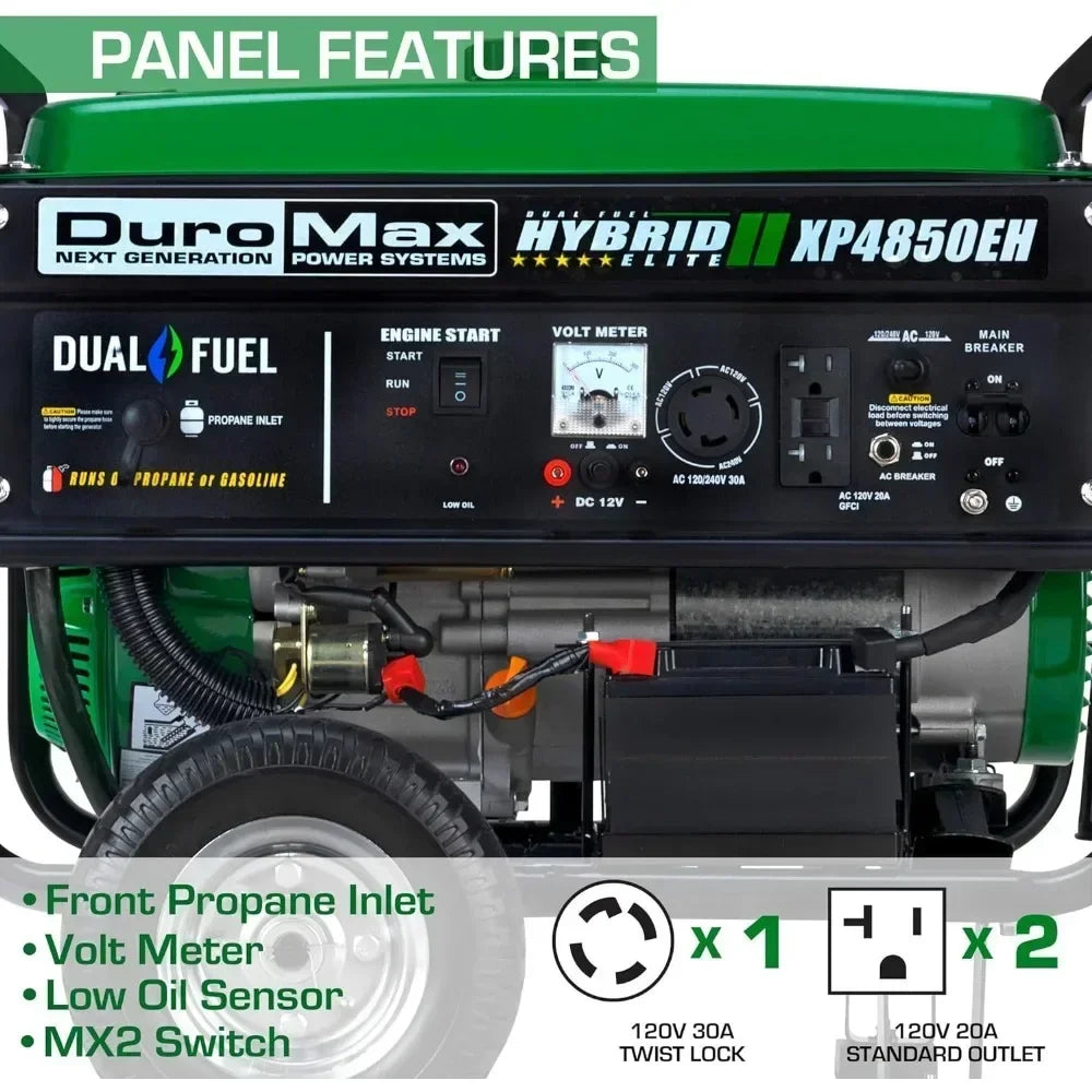 XP4850EH Dual Fuel Portable Generator