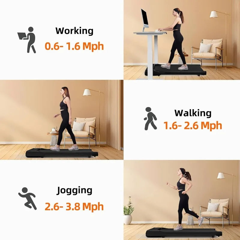 DeerRun Upgrade Walking Pad With APP And Remote Control