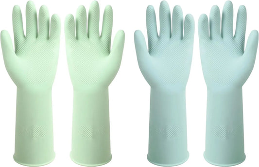 2-Pairs Gloves for Washing Dishes Long-lasting & Non-Slip