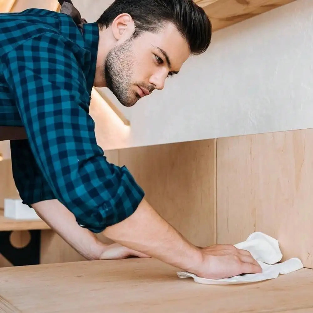 Blue Cotton Cleaning Towels Pack of 24