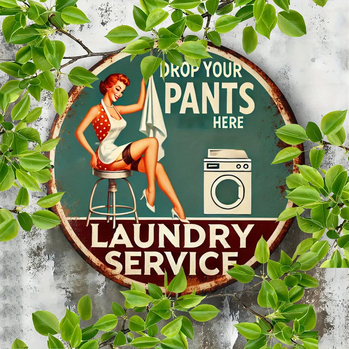 Rust-Proof  Wall Art For Laundry Room