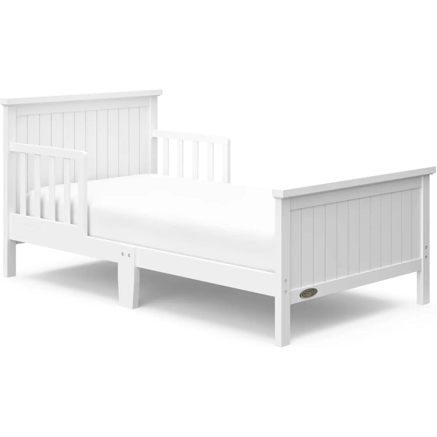 White Toddler Bed- GREENGUARD Gold Certified