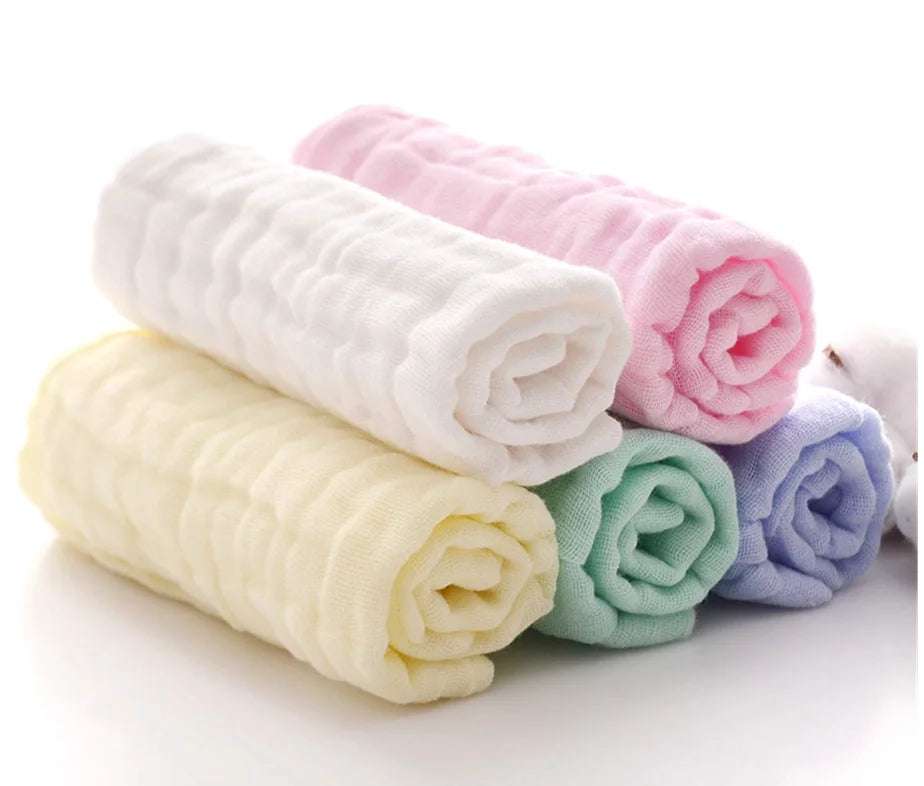 Washcloths - Natural Cotton Baby Towels