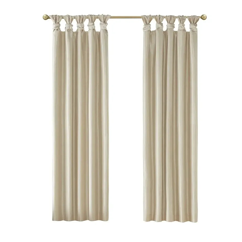 Twist Tab Total Blackout Window Curtain/Panels