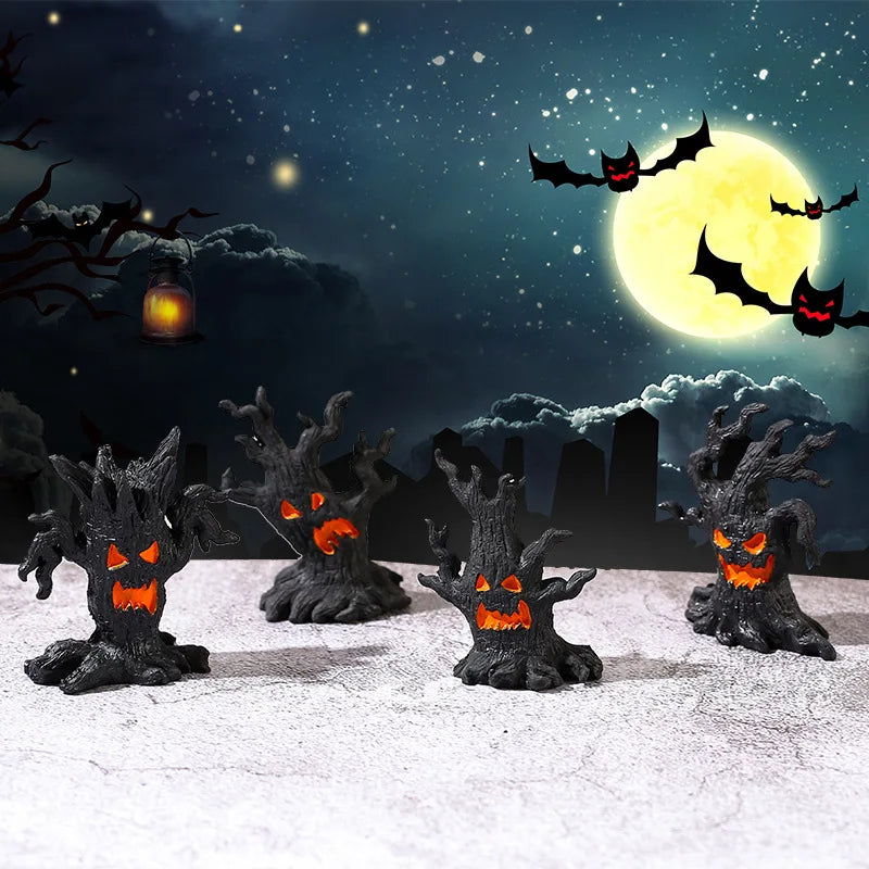 Halloween ghost wooden decorations