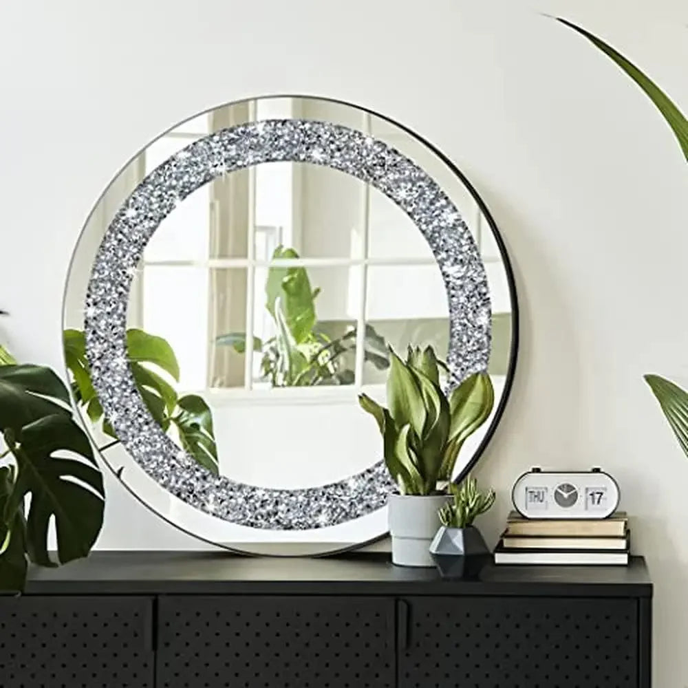 Frameless Bling Glam Elegant Modern Stylish Mirror