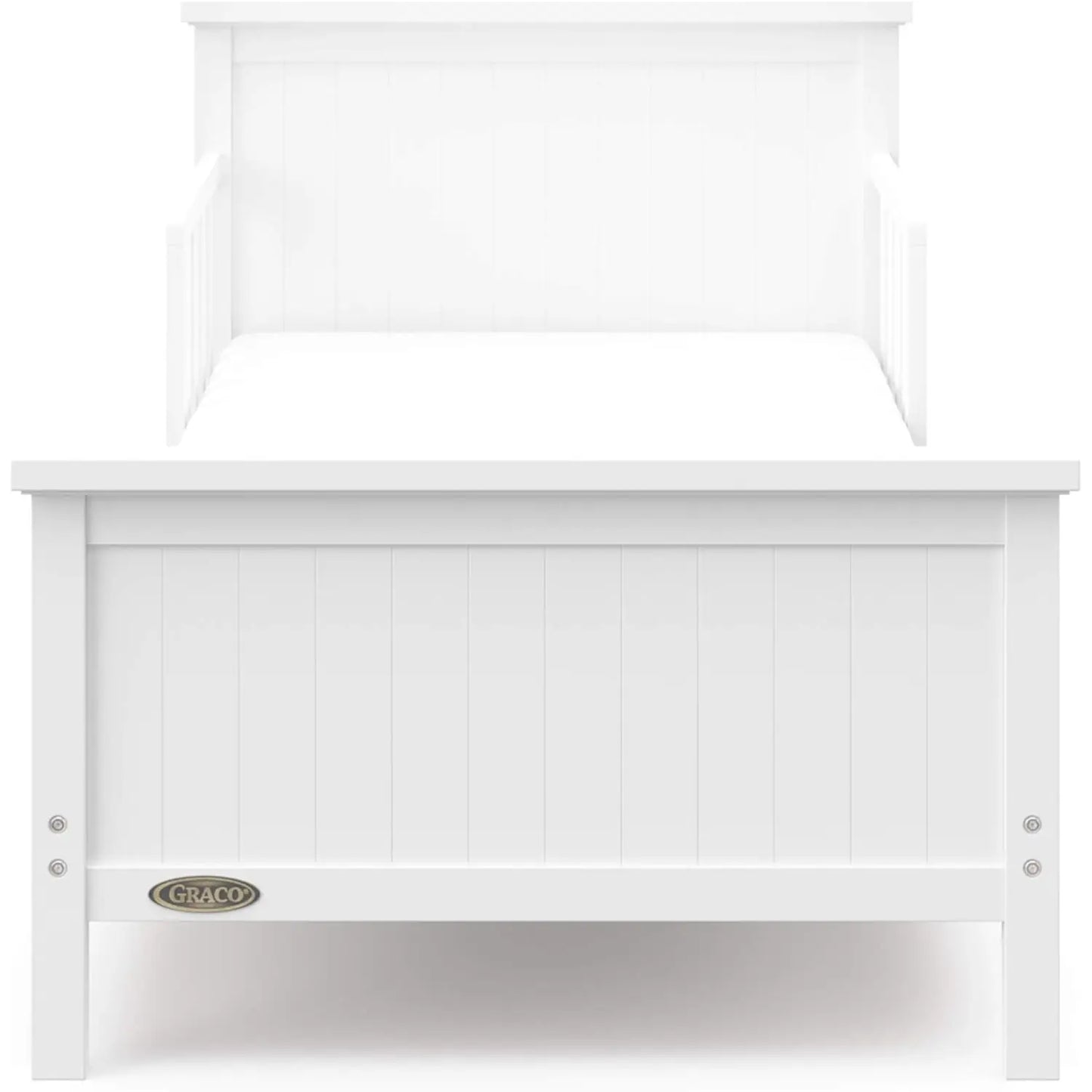White Toddler Bed- GREENGUARD Gold Certified