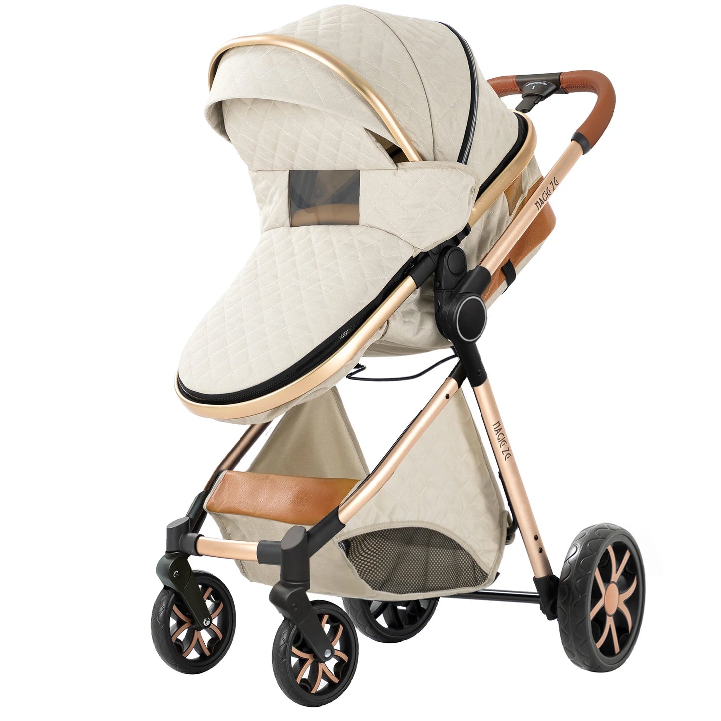 Multifunctional High Landscape 4-IN-1 Stroller