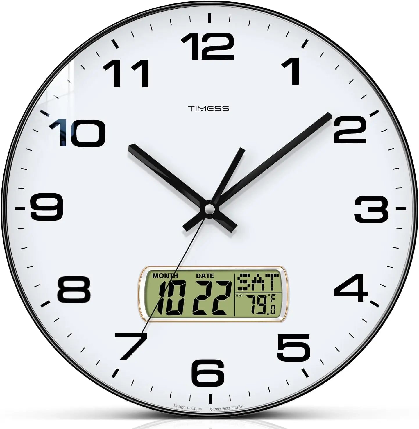 Modern Multifunction Wall Clock