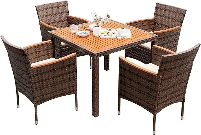 Patio Dining Table And Chairs For Backyard