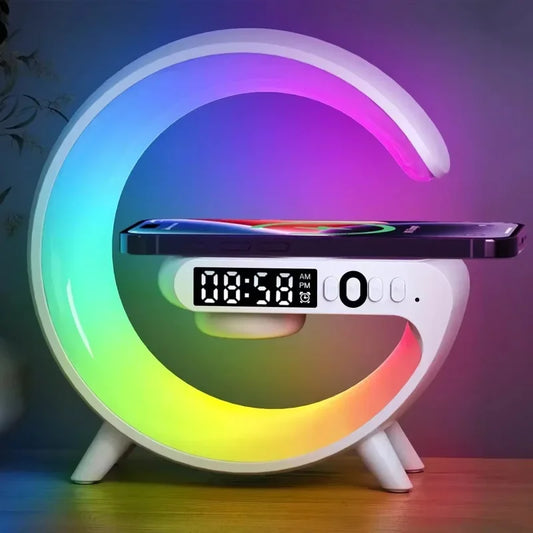 Light Lamp Stand With Bluetooth Speaker