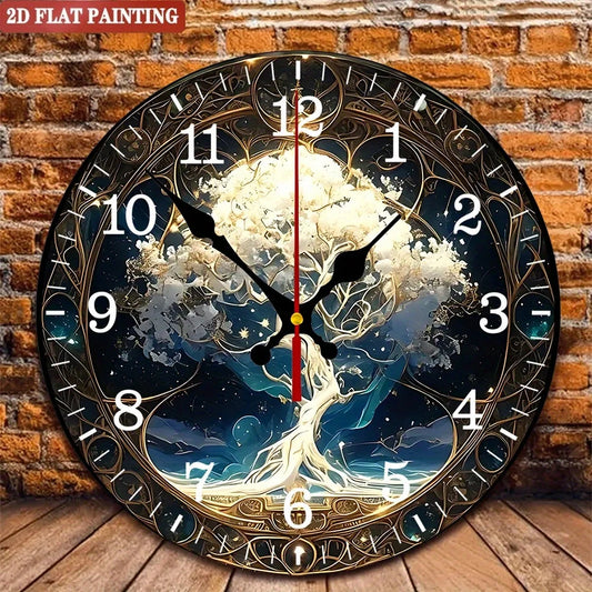 Fantasy Tree Wall Clock