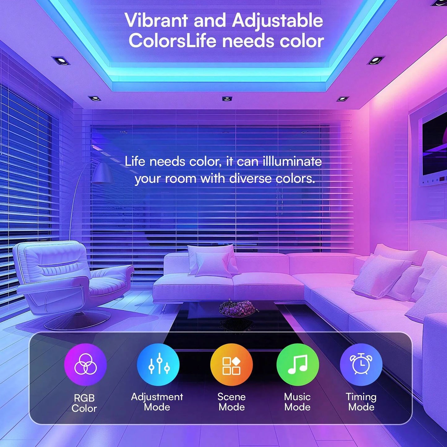 RGB LED Smart Light Strip