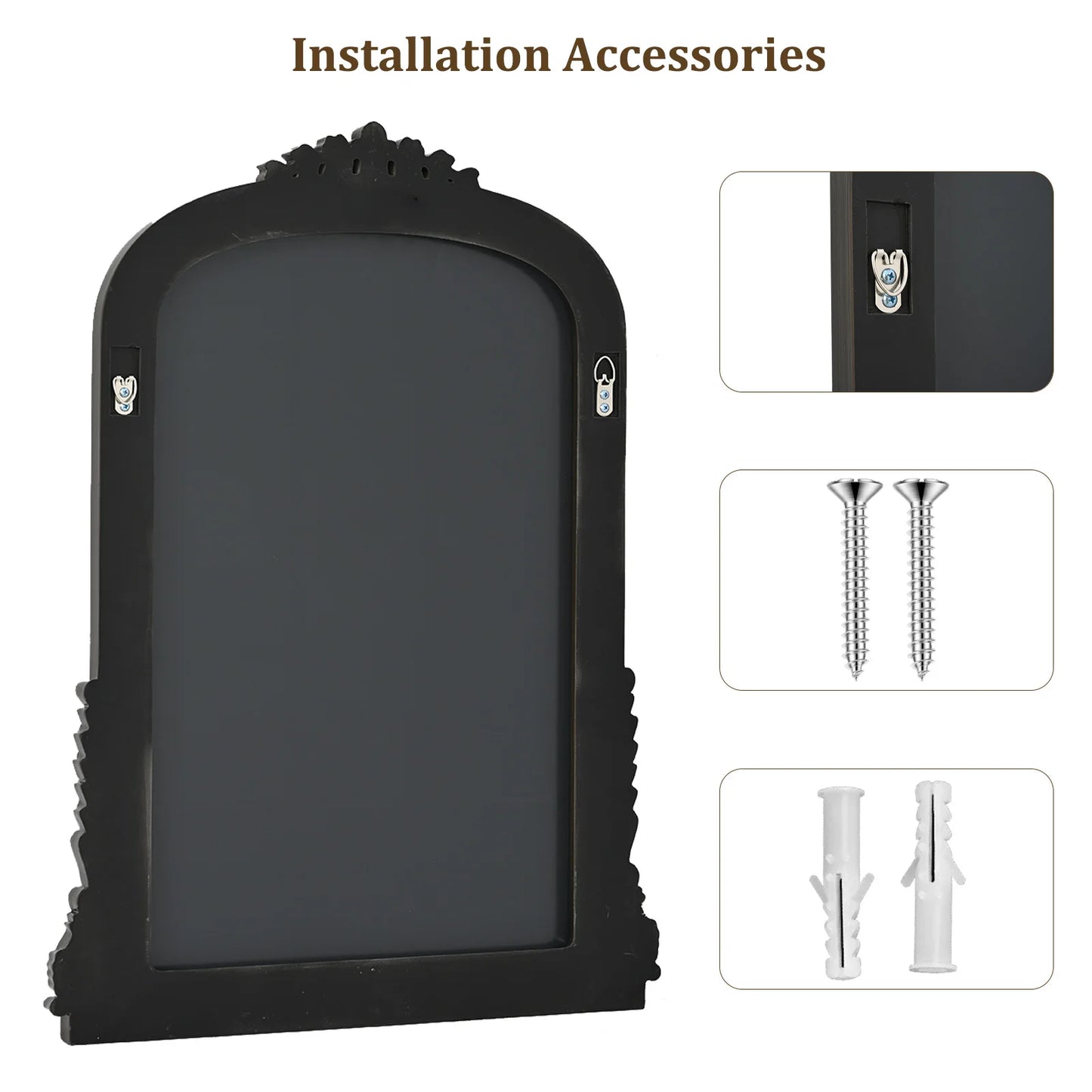 Arched Decorative Vanity Mirror