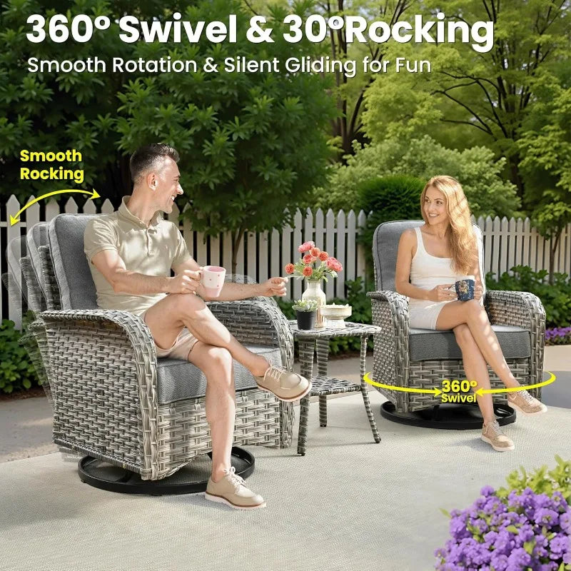 Luxury 8-Pieces Patio Furniture Set